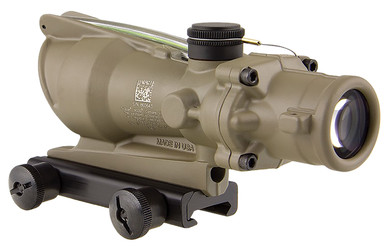 Trijicon TA31D100313 ACOG 4x32mm Chevron Reticle FDE