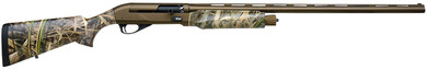 Gforce GFTWO1228MO2 Two 12 Gauge Semi-Auto 3 28 Bronze Cerakote Vent Rib Barrel, Bronze Cerakote Receiver, Adj Shim Mossy Oak Habitat Synthetic Stock, Shotgun
