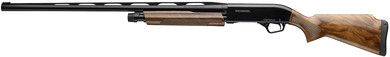 Winchester 512467393 SXP Trap 12 Gauge Pump 3 4+1 30 Gloss Black Vent Rib Barrel, Gloss Black Aluminum Receiver, Fixed w/Raised Comb Satin Turkish Walnut Stock, Shotgun