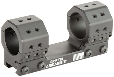 Griffin Armament GSM1.335H30MM Cantilever Mount Black 6061 T-6 Aluminum 30mm Tube 15 MOA