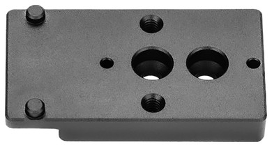 Griffin Armament GSMARMRFP AIS Flat Mount Plate Black Anodized Hardcoat 6061 T6 Aluminum