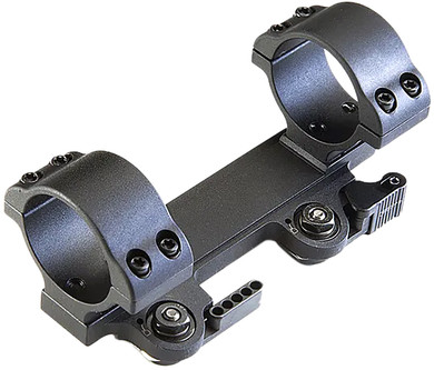 Larue Tactical LT12030 In Line QD Scope Mount Black Aluminum 30mm Tube Low Rings