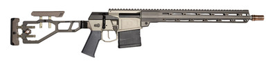 Q LLC FIX6516INGRY The Fix 6.5 Creedmoor 10+1 16 Tapered Barrel, Gray, Fully Adj Fold Stock, Magpul K Grip, 15 Q-Sert Handgaurd, AR-10/SR-25 Mag, Cherry Bomb Brake, Ambi Controls, Rifle