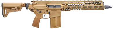 Sig Sauer RSPEAR6813BNGSBR MCX Spear SBR 6.8x51mm 20+1 13 Blk  Threaded BBL, Coyote Anodized Pic Rail Alloy  Receiver, M-LOK Handguard, Magpul Push Button Fold SL-M Coyote Synthetic Stock, AR Compatible Reduced Angle Grip, Ambidex, Rifle