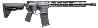 Vktr Industries V31100916606 VK-1PW 223 Rem/5.56 NATO 30+1 13.70 Black Threaded Barrel, Sniper Gray Cerakote Steel Receiver w/Pic Rail Receiver, M-LOK Handguard, Magpul SL Black Synthetic Stock, Black Magpul K2 Grip, Ambi, Rifle