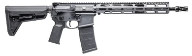 Vktr Industries V31100916622 VK-1PW 5.56 NATO 30+1 13.70 Black Threaded Barrel, Sniper Gray Cerakote Receiver w/Pic Rail, M-LOK Handguard Magpul SL Black Poly Stock, Black Magpul K2 Grip, Ambi, Rifle