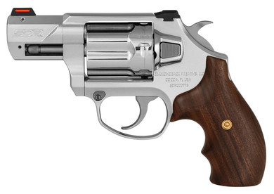 Diamondback DB075AS701 SDR Exclusive Grip 357 Mag/38 Special +P 6 Shot Polished Stainless Steel Barrel, Stainless Steel Frame & Cylinder, Hogue Wood Grip, Revolver