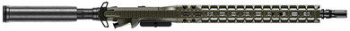 Radian Weapons R0853 Model 1 Pistol 6mm ARC 20+1 14.50 Radian OD Green Match Grade Threaded Barrel, OD Green Cerakote Aluminum Receiver w/Pic Rail, Black Carbon Fiber SBA3 Brace, Black Magpul Grip, Ambi, Tactical Pistol
