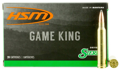 HSM 300SAUM14N 300SAUM 180gr SBT Game King 20 Per Box/25 Case