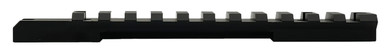 Weatherby J010001 Pic Rail Black Aluminum Weatherby Mark V Weaver Mount Magnum 9-Lug Action 20 MOA
