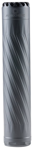 Anechoic X223LB Anechox 223L 223/5.56NATO/22-250Swift/223WSSM 1.62 in Black Titanium/Stainless Steel 1/2 inx28