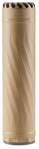 Anechoic X35FDE Anechox 35 9mm/350Legend/338Lapua 1.62 in Flat Dark Earth Titanium/Stainless Steel 1/2 inx28