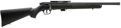 Savage 28741 Mark II FV-SR 21 Sharp 10+1 16.50 Matte Black Fluted Threaded Barrel & Pic Rail Carbon Steel Receiver, Fixed Matte Black Synthetic Stock, Right Hand, Rimfire Rifle