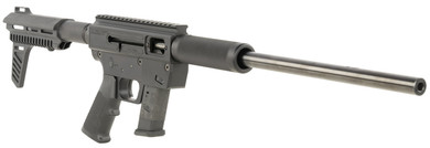Blue Line Solutions JRC9PSTSR-TD-BLK *MA Compliant 9mm 10+1 17" Threaded BBL Pistol Brace,Rifle