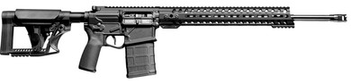 POF 01839 Prescott 6.5 Creedmoor 20+1 22" Black Nitride Steel Threaded BBL, Black Cerakote Pic Rail Alum Rcvr, M-LOK Handguard 6 Position MFT Minimalist Black Synthetic Stock, Black Polymer Grip,Tactical Rifles