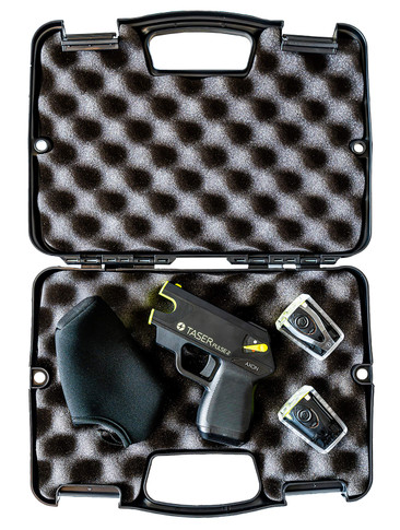 TASER/AXON 101497 Pulse 2 Range of 15 ft Black/Yellow Polymer,Stun Guns