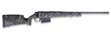 Weatherby 3WRX27MMPR4B 307 Range XP 2.0 7mm PRC 5+1 24" Graphite Black Cerakote Fluted Threaded BBL & Drilled & Tapped Rcvr, Black w/Gray & Green Sponge Accents Adj Cheek Piece & LOP Synthetic Stock, 2" Muzzle Brake,Rifle