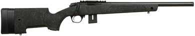 Bergara BMR009 BMR-X 22 WMR 10+1 18" Blued Heavy Threaded BBL, Blued Pic Rail Rcvr, Adj LOP Green w/Black Webbing Synthetic Stock,Rifle