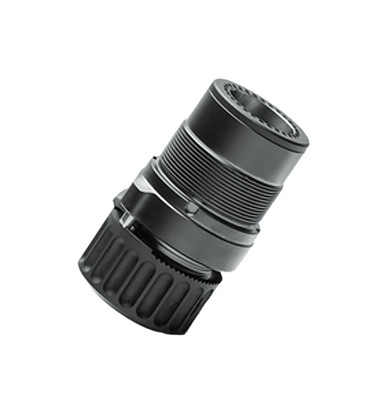 B&T Firearms SD-145504 HUB Adapter 7.62 Black Titanium/Stainless Steel