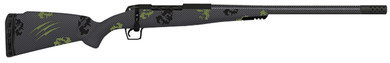 Fierce ROG7MMBC22BF Carbon Rogue Full Size 7mm BC 3+1 22 Carbon Fiber Threaded Barrel, Black Cerakote Steel Drilled & Tapped Receiver, Pic Rail Forend, Forest Camo Fixed Carbon Fiber Stock, Right Hand, Rifle
