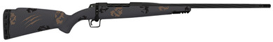 Fierce TWROG270WIN22BT Twisted Rogue Full Size 270 Win 3+1 22" Black Cerakote Fluted Threaded BBL, Black Cerakote Stainless Drilled & Tapped Rcvr, Arca Rail Forend, Trophy Camo Fixed Carbon Fiber Stock, Right Hand,Rifle