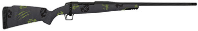 Fierce TWROG65PRC20BF Twisted Rogue Full Size 6.5 PRC 3+1 20" Black Cerakote Fluted Threaded BBL, Black Cerakote Stainless Drilled & Tapped Rcvr, Arca Rail Forend, Forest Camo Fixed Carbon Fiber Stock, Right Hand,Rifle