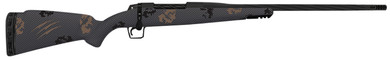 Fierce TWROG7MMBC20BT Twisted Rogue Full Size 7mm BC 3+1 20 Black Cerakote Fluted Threaded Barrel, Black Cerakote Stainless Steel Drilled & Tapped Receiver, Arca Rail Forend, Trophy Camo Fixed Carbon Fiber Stock, Right Hand, Rifle