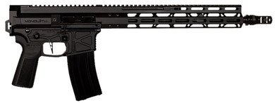 Global Ordnance 197892003216 Monolith 15A 5.56 NATO 30+1 16.10" Nitride Steel BBL, Black Anod Pic Rail Alum Rcvr, M-LOK Handguard, Side Folding w/Adj Cheekrest Black Polymer Stock, B5 P-Grip 23, Integrated KeyMo Muzzle Brake,Tactical Rifles