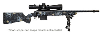 Iota Outdoors RF017S112214T19 Vandal Prime 6.5 Creedmoor 22" Black Spiral Fluted Threaded BBL, Drilled & Tapped Rcvr, Textured Iota EKO Carbon Fiber Stock,Rifle
