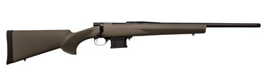 Howa HMACF6ARCGYTH 1500 Mini Action 6mm ARC 20" Black Carbon Fiber Threaded BBL, Black Drilled & Tapped Steel Rcvr, Fixed HTI Green Synthetic Stock,Rifle