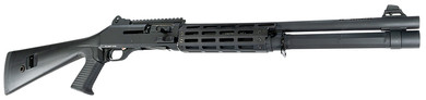 MAC 21000183 Agency Tradesman 1014 12 Gauge Semi-Auto 3" 5+1 18.50" Black Chromate Ported BBL, Alum Rcvr w/Pic Rail, M-LOK Handguard, Black Fixed w/Pistol Grip Synthetic Stock,Tactical Shotguns