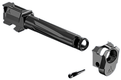 Radian Weapons R0872 Ramjet & Afterburner Combo Compatible w/Glock 17 Gen5, Gray PVD Stainless,Handgun BBLs