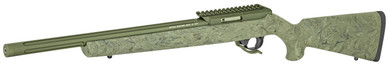 Tactical Solutions ATE2MODBHGGRN X-Ring VR Gen2 22 LR Matte OD Green BBL & Rcvr, Hogue OverMolded Ghillie Green Synthetic Stock,Rimfire Rifles