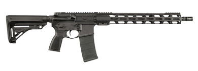 ZRO Delta 223WYZU0007 ZULU2 223 Wylde 30+1 16" Black Nitride BBL, Black Cerakote Alum Rcvr w/Pic Rail, M-LOK Handguard, Adj Thril Black Polymer Stock, Black A2 Grip,Tactical Rifles