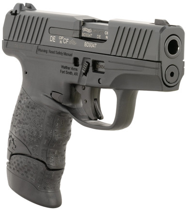 Walther Arms 28902532 PPS M2 Eco Sub-Compact Frame 9mm Luger 8+1 3.20" Black Steel BBL, Serr Slide, Black Polymer Frame & Grip,Pistol