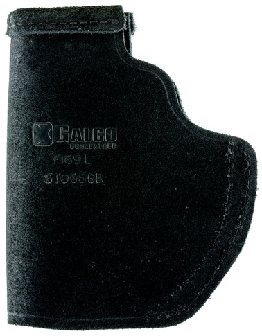 Galco STO656B Stow-N-Go IWB Black Leather Belt Clip Fits Ruger LC Right Hand, Holster