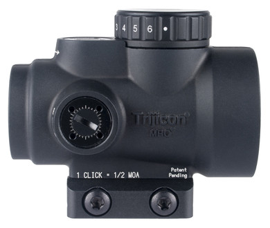 Trijicon 2200301 MRO SD Black 1x25mm 2 MOA Red Dot Reticle Low Mount,Red Dot Sights