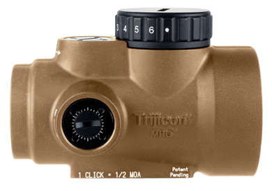 Trijicon 2200325 MRO SD Coyote Tan 1x25mm 2 MOA Red Dot Reticle,Red Dot Sights