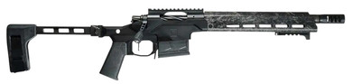 Christensen Arms 8011105000 MPP 308 Win 12.50" Carbon Fiber Threaded BBL, Black Anod Rcvr w/Pic Rail, M-LOK Handguard, Black SB Tactical Folding Stabilizing Brace, AR Style Grip,Rifle