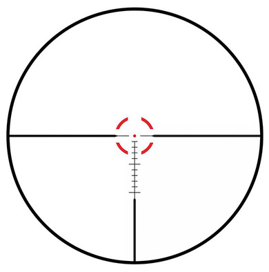 Bushnell R5-1624S26 R5 Black 1-6x 24mm 30mm Tube Illuminated DD2-QA Reticle,Rifle Scope