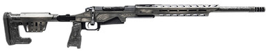 Fierce FMTR22CM18DGU Reaper MTN 22 Creedmoor 3+1 18" Carbon Fiber Match Grade Threaded BBL, Distressed Grey Cerakote w/Pic Rail Rcvr, Carbon Fiber M-LOK Handguard, Adj Fold & Lock Black Carbon Fiber Stock, Vertical w/Thumb Shelf Grip,Tactical Rifles