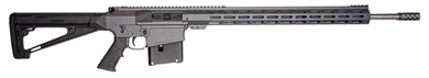 Great Lakes Firearms GL10LA3006SSSNP GL10 30-06 Springfield 5+1 24" Stainless Threaded BBL, Sniper Gray Cerakote Alum Rcvr w/Pic Rail, M-LOK Handguard, Hogue OverMolded Black Synthetic Stock, Mil-Spec Grip,Tactical Rifles