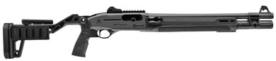 Beretta J131M2CPC18 1301 Tac C 12 Gauge Semi-Auto 3 5+1 18.50 Black Steel Barrel, Black Aluminum Receiver w/Pic Rail, Black Chisel Fixed Synthetic Stock, Black Poly Grip, M-LOK Mounting, Tactical Shotgun