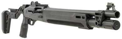 Beretta J131M2CPC187 1301 Tactical C Mod 2 12 Gauge Semi-Auto 3" 7+1 18.50" Black Steel BBL, Black Cerakote Pic Rail Rcvr, M-LOK Handguards, Black Fixed Chisel Synthetic Stock, Black Polymer Grip,Tactical Shotguns