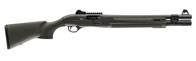 Beretta J131M2CTT187G 1301 Tactical C Mod 2 12 Gauge Semi-Auto 3" 7+1 18.50" OD Green Steel BBL, OD Green Cerakote Pic Rail Rcvr, M-LOK Handguards, OD Green Fixed Synthetic Stock,Tactical Shotguns