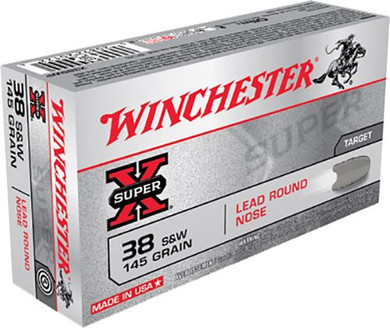 Winchester 38 S&W Ammunition X38SWP