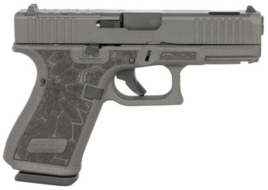 Glock UA195S204NCRUPCOB G19 Gen5 MOS Compact 9mm Luger 15+1 4.02" Ported BBL, Steel Optic Cut/Ported/Serr Slide, Cobalt Cerakote Polymer Frame w/Pic Rail, Black/Cobalt Textured Grip, RMR Footprint, Ambidextrous,Pistol