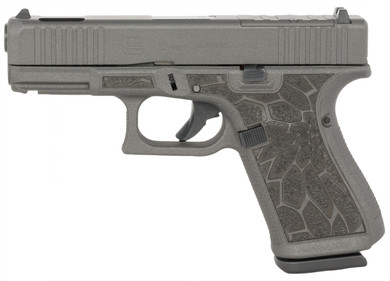 Glock UA195S204NCRUPCOB G19 Gen5 MOS Compact 9mm Luger 15+1 4.02" Ported BBL, Steel Optic Cut/Ported/Serr Slide, Cobalt Cerakote Polymer Frame w/Pic Rail, Black/Cobalt Textured Grip, RMR Footprint, Ambidextrous,Pistol