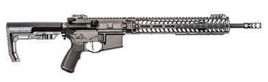 Spikes PHUR5435M3R Pipe Hitter 223 Rem,5.56x45mm NATO 16 in No, Magazine Black Hard Coat Anodized 6 Position MFT BMS Minimalist Stock, Rifle