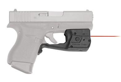 Crimson Trace 0152801 LL-803 Laserguard Pro Black Red Laser Glock 42/43/43X/48